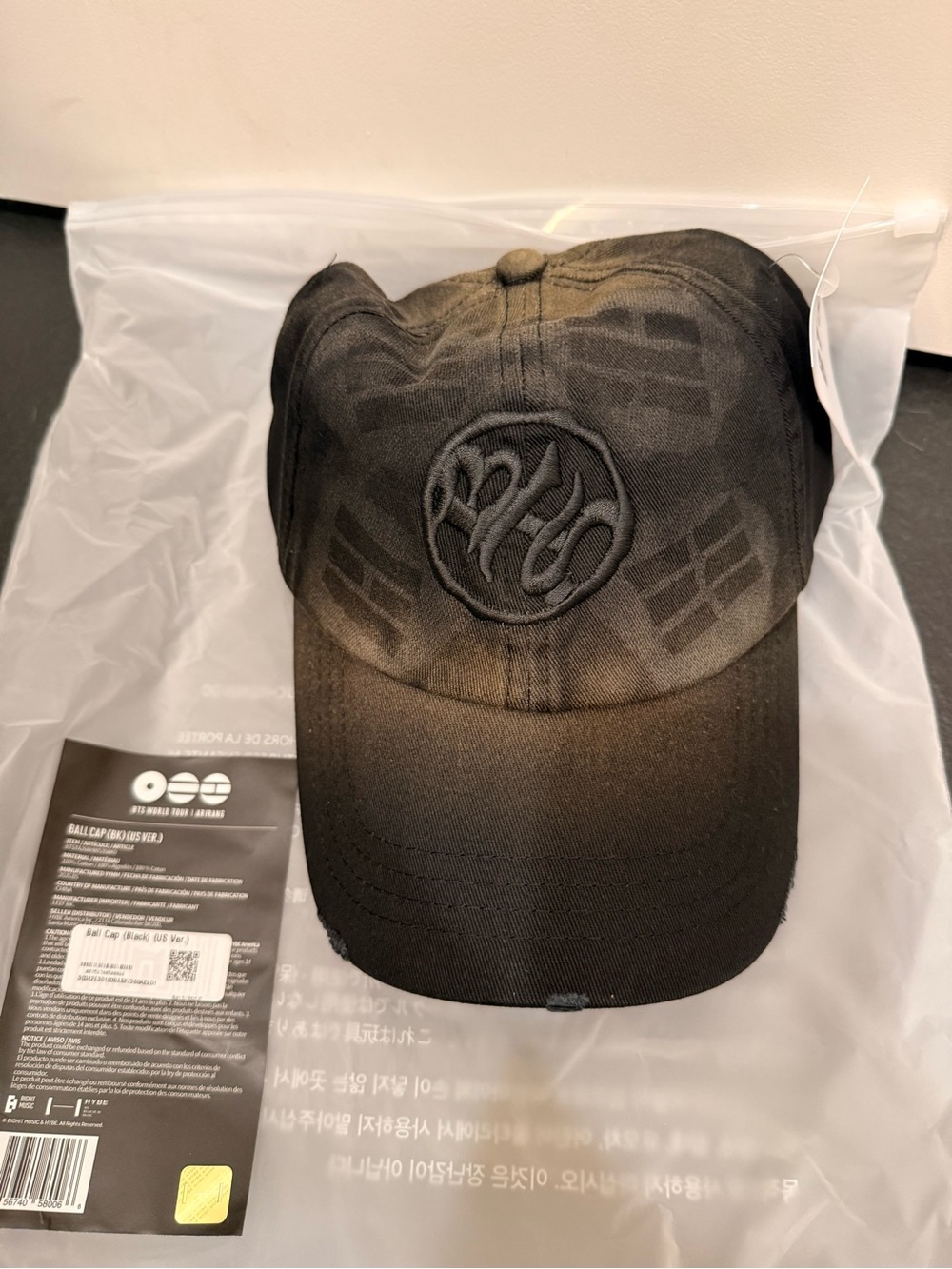 BTS ARIRANG MERCH BASEBALL CAP HAT